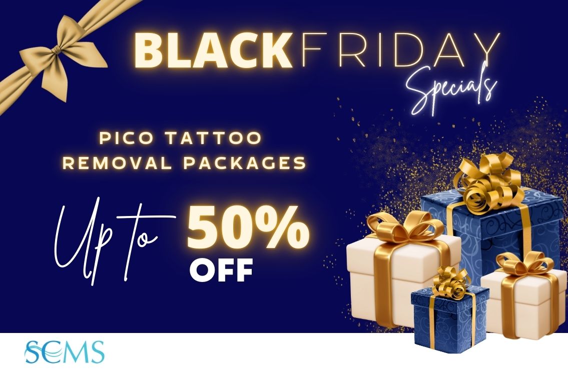 Black Friday Sale - Up to 50% off Pico tattoo removal. Limited time offer.