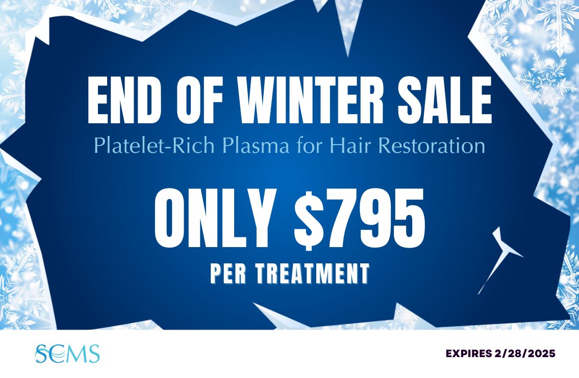 End of Winter Sale - Platelet-Rich Plasma for Hair Restoration Treatments, Only $795! Expires 2/28/2025