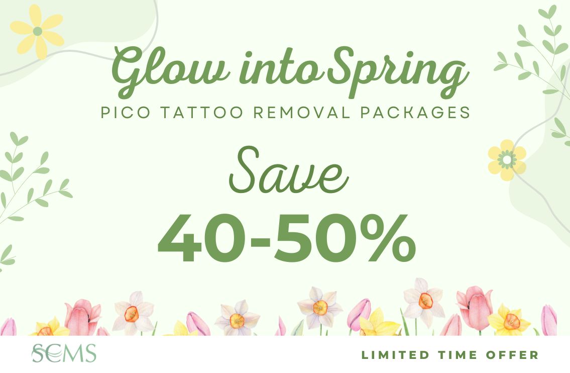 Glow into Summer Sale - Save 40-50% off Pico Tattoo Removal for a limited time.